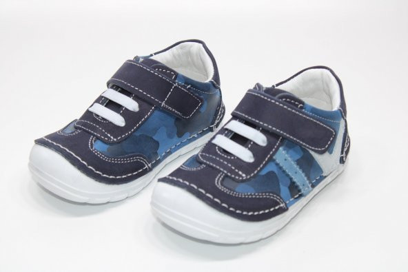 CASSO HAKİKİ DERİ İLK ADIM TAM ORTOPEDİK CIRTLI-LASTİKLİ KOLAY GİYİM KAYMAZ TABAN ÇOCUK AYAKKABISI - 8