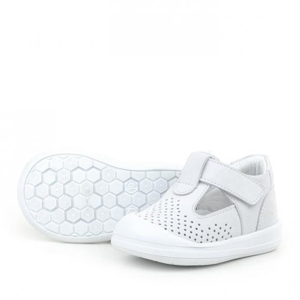 CASSO HAKİKİ DERİ İLK ADIM TAM ORTOPEDİK CIRTLI KOLAY GİYİM KAYMAZ TABAN ÇOCUK AYAKKABISI - 5