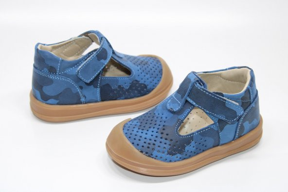 CASSO HAKİKİ DERİ İLK ADIM TAM ORTOPEDİK CIRTLI KOLAY GİYİM KAYMAZ TABAN ÇOCUK AYAKKABISI - 7