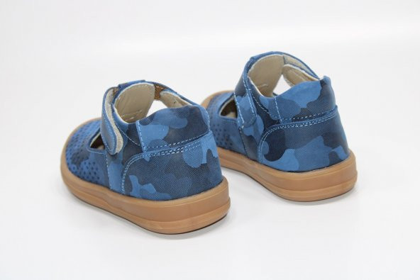 CASSO HAKİKİ DERİ İLK ADIM TAM ORTOPEDİK CIRTLI KOLAY GİYİM KAYMAZ TABAN ÇOCUK AYAKKABISI - 10