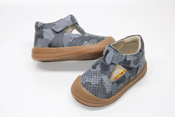 CASSO HAKİKİ DERİ İLK ADIM TAM ORTOPEDİK CIRTLI KOLAY GİYİM KAYMAZ TABAN ÇOCUK AYAKKABISI - 12