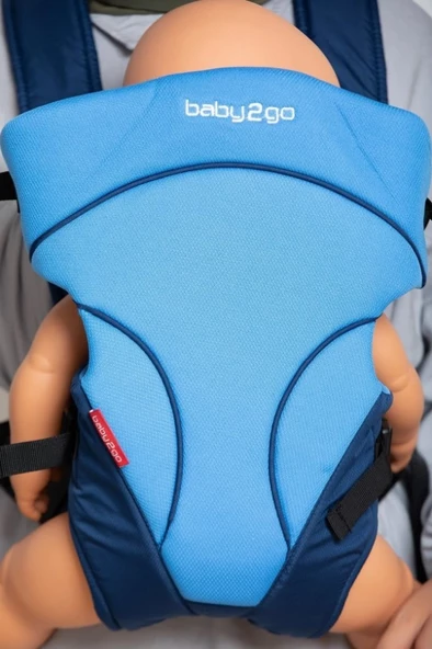 Baby2go Baby2go 3 in 1 Kanguru - Mavi - 2