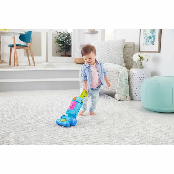 Fisher Price Fisher Price Eğlen ve Öğren Serisinden Türkçe Konuşan Neşeli Süpürge - 3