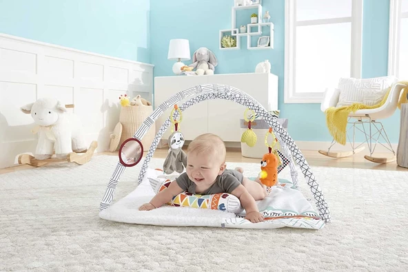 Fisher Price Fisher Price Perfect Sense Jimnastik Merkezi Deluxe Oyun Halısı - 3