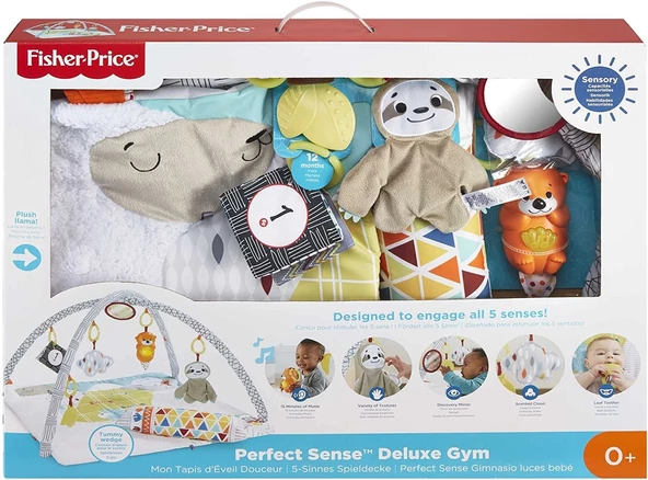 Fisher Price Fisher Price Perfect Sense Jimnastik Merkezi Deluxe Oyun Halısı - 5