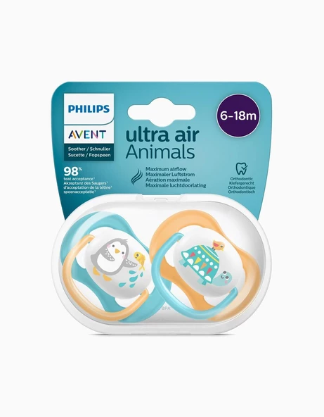 AVENT Philips Avent Ultra Air Animals 2li Emzik 6-18 Ay - Unisex