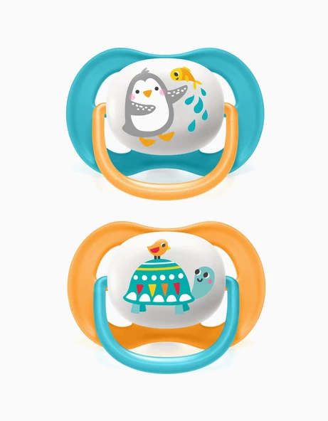 AVENT Philips Avent Ultra Air Animals 2li Emzik 6-18 Ay - Unisex - 2