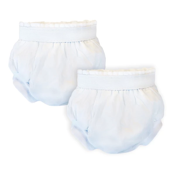 Sema Bebe Sema Baby 2'li Lüks Alıştırma Külodu 10-15 kg - Beyaz