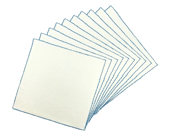 Sema Bebe Sema Baby Çiftkat Penye Bebek Mendil 10'lu - Mavi