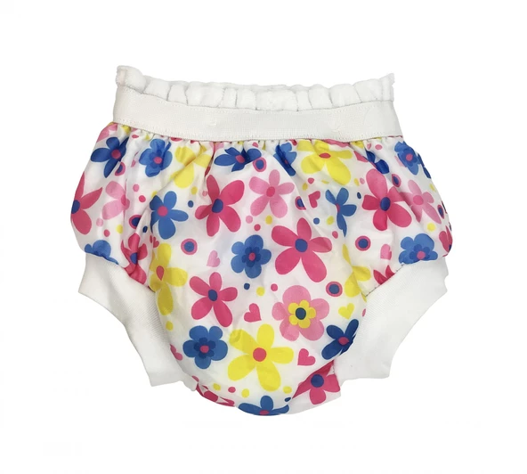 Sema Bebe Sema Baby Desenli Lüks Alıştırma Külodu No.3 20-25 kg - Flowers