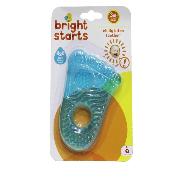 BRIGHT STARTS Bright Starts Ayak Şeklinde Dişlik - Mavi - 2