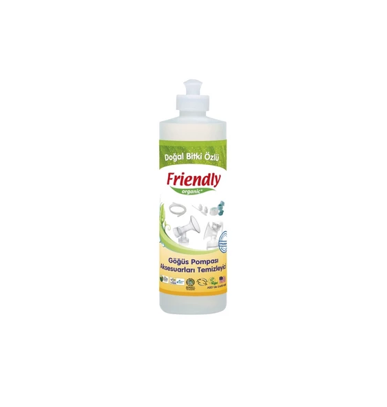 Friendly Organic Friendly Organic Göğüs Pompası Aksesuarları Temizleyici - 473 ml