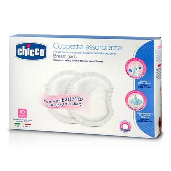 Chicco Chicco Alattasicura Göğüs Pedi 60 Lık (8003670820642)