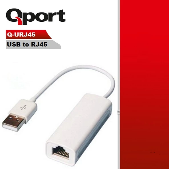 QPORT Q-URJ45 USB TO RJ45 ÇEVİRİCİ - Resim 2