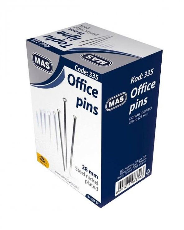 Mas Toplu İğne 335