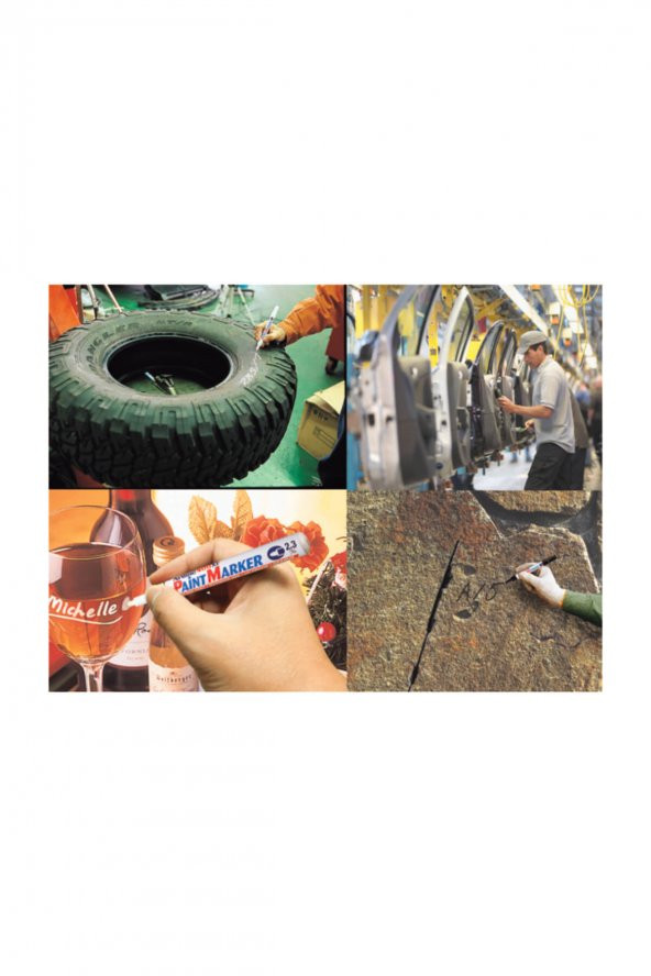 Artlıne Ex-400Xf Beyaz Yuvarlak Marker Kalem 2.3Mm - 4