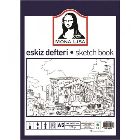 SÜDOR ESKİZ DEFTERİ A5 120 GR 50 YP