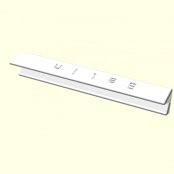 Belin Kişiye İsime İsme Özel Üretim Masaüstü Scrabble Takımı Taş Tutucu Sevgiliye Eşe Hediyelik Dekoratif Organik Plastik - 5
