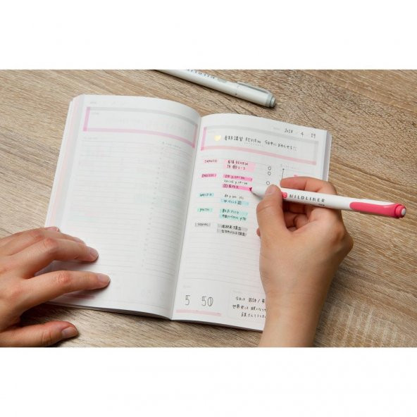 Zebra Mildliner Çift Uçlu Fosforlu Kalem 25li Kutu WKT7-25C - 5