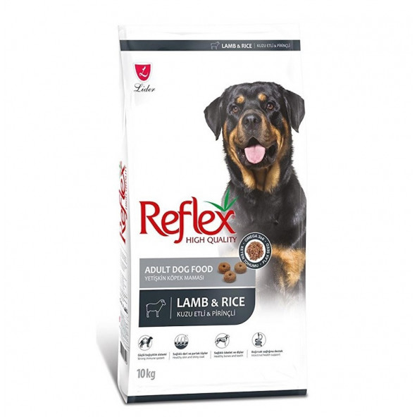 Reflex Kuzulu ve Pirinçli 10 kg Yetişkin Köpek Maması