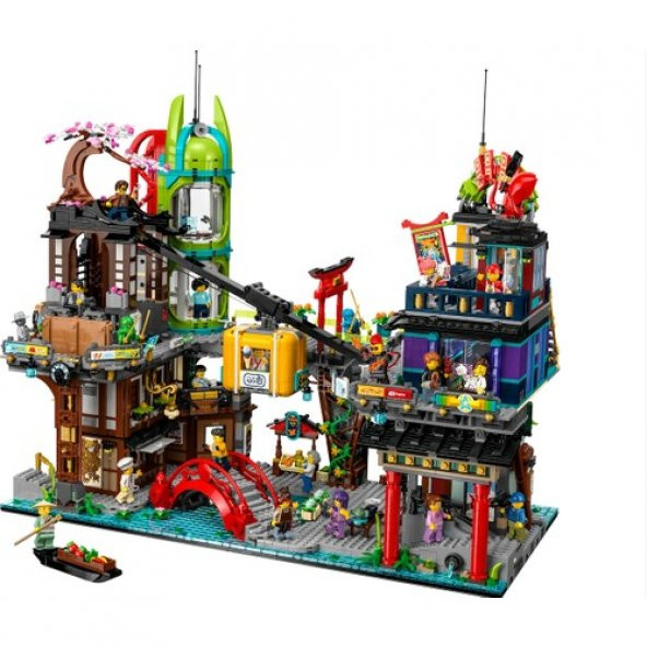 LEGO Ninjago 71799 City Markets (6163 Parça)