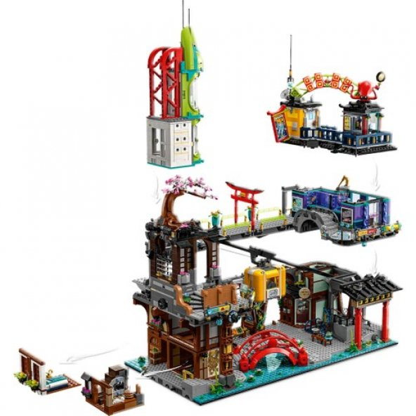LEGO Ninjago 71799 City Markets (6163 Parça) - 4