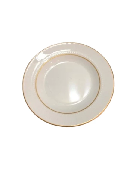 Güral Porselen SF16DU Mat Sedef Düz Tabak 16 Cm 6 Lı