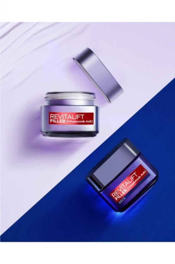 L'Oreal Revitalift Filler Yoğun Dolgunlaştırıcı Yaşlanma Karşıtı Gece Kremi 50ml + Gündüz Kremi 50 Ml - 4