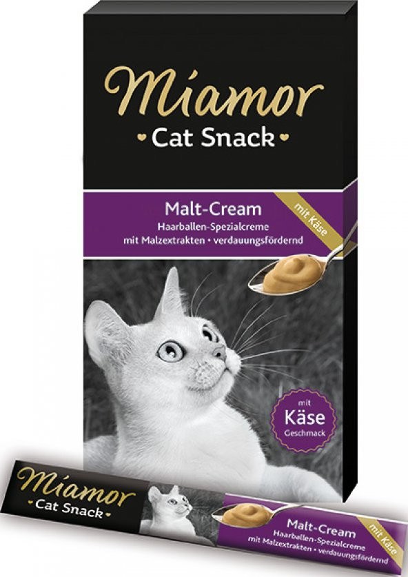 Mıamor Cream Malt-peynir Kedi Ödülü 6x15 G - 1
