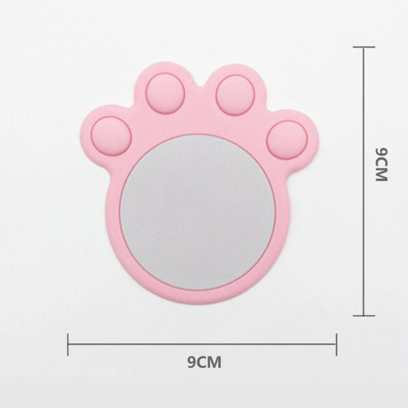 Mühür Mumu Döküm Silikon Pati Baskı Ped Yapışmayan Pembe - Resim 2