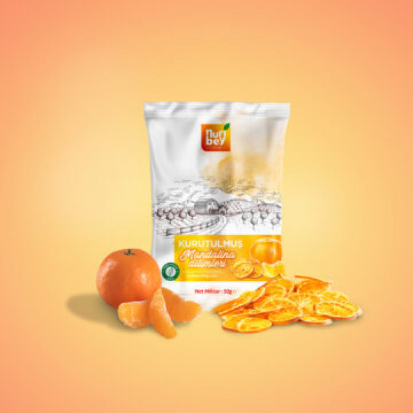 Kurutulmuş Mandalina Dilimleri (50g)