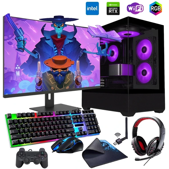 ROGAME RKT660251 İ7 12700F 16GB 480SSD 8GB RTX3050 24" Monitörlü (Gaming SET) ürün görseli