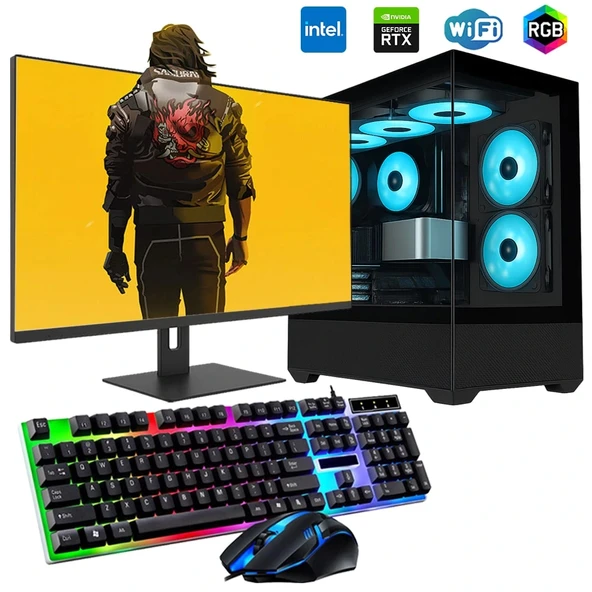 ROGAME RKT660248 İ7 12700F 16GB 480SSD 8GB RTX3050 24" Mon. Oyun Bilgisayarı ürün görseli