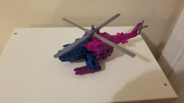 Transformers Kuşatma - İkucu Rotor Personeli Plastik Aparat
