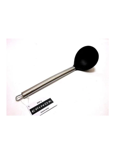 Epinox PEP1 Çelik Saplı Silikon Kepçe 30X8.5 Cm