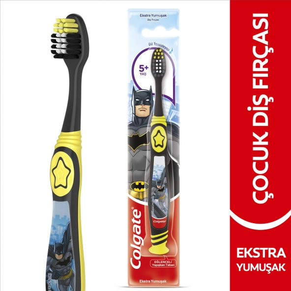 Colgate 5+ Yaş Ekstra Yumuşak Çocuk Diş Fırçası Batman