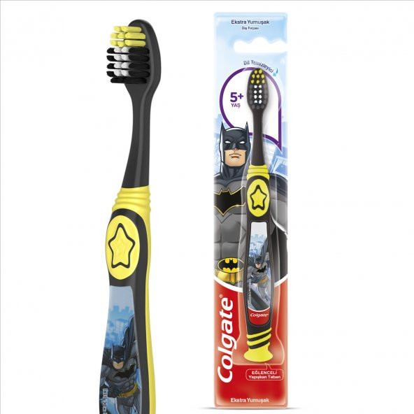 Colgate 5+ Yaş Ekstra Yumuşak Çocuk Diş Fırçası Batman - 2