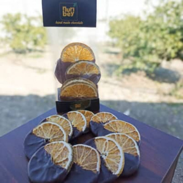 Belçika Çikolatalı Kurutulmuş Mandalina (100g)