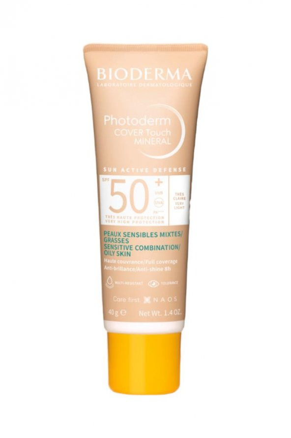 BIODERMA Photoderm Cover Touch Mineral Very Light SPF50+ 40 g