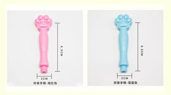 Mum Mühürü Sapı Pembe Renkli Sentetik Reçine M8 Dişli - Resim 6