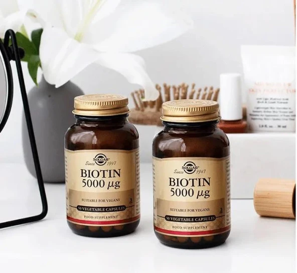 Solgar Biotin 5000 Mcg 50 Kapsül 2 Adet - Resim 2