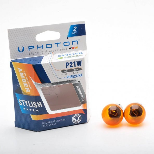 Photon P21W 12V 93 Naturel Amber