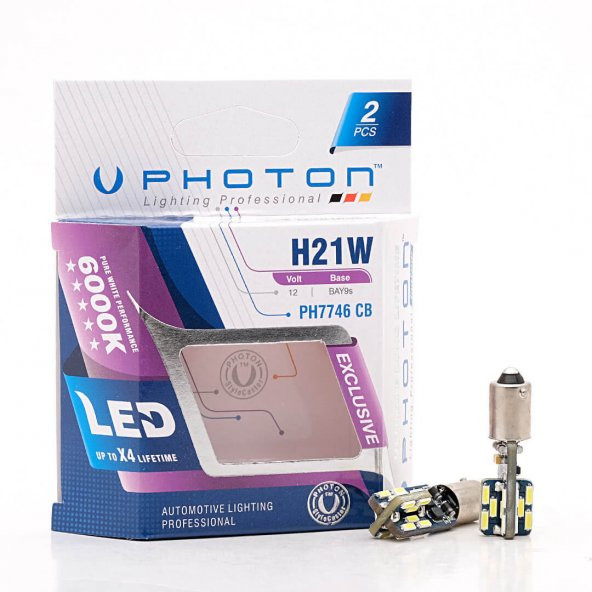 Photon H21W 12-24V Exclusive Serisi Ph7746