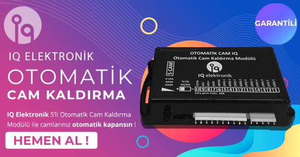 İq Otomatik Cam Kaldırma 5 Cam Termikli Iq