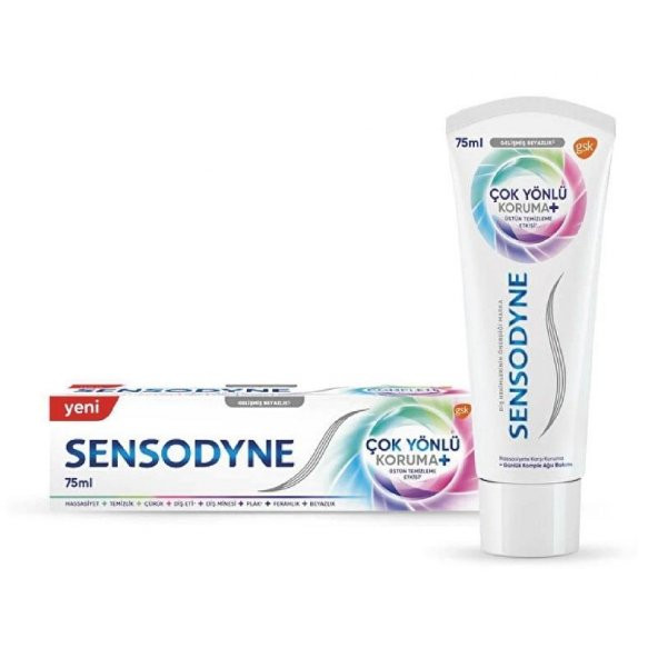 Sensodyne Çok Yönlu Gelişmiş Beyazlık 75 ml