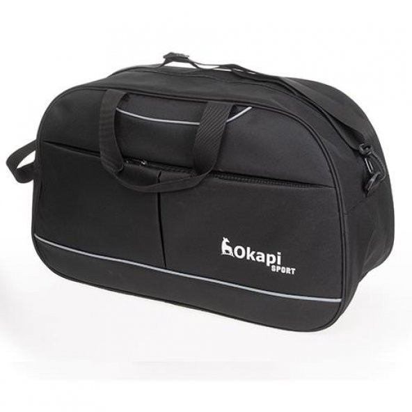 Okapi Sport Valiz ve Spor Çantası Siyah OKP-251 - 2