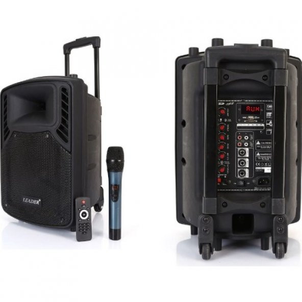 Leader Portatif Aktif Taşınabilir Ses Sistemi LD-2304