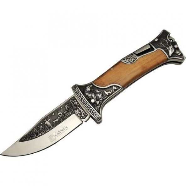 Baba Çakı Columbia Geyik Işlemeli