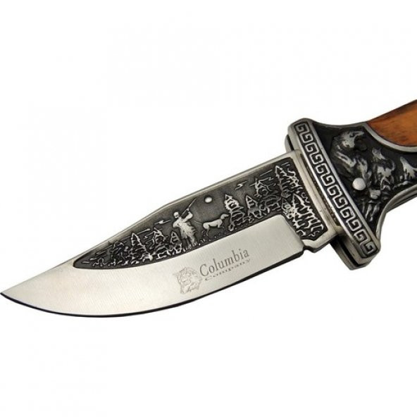 Baba Çakı Columbia Geyik Işlemeli - 3