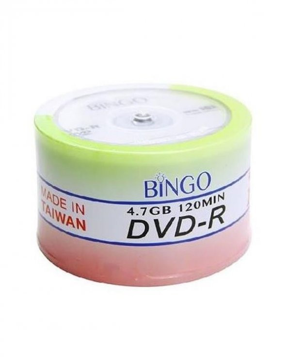 Bingo DVD-R 4.7GB 16X 50’li